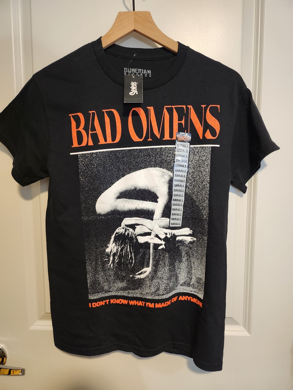 Sumerian Records Bad Omens Black Graphic Tee